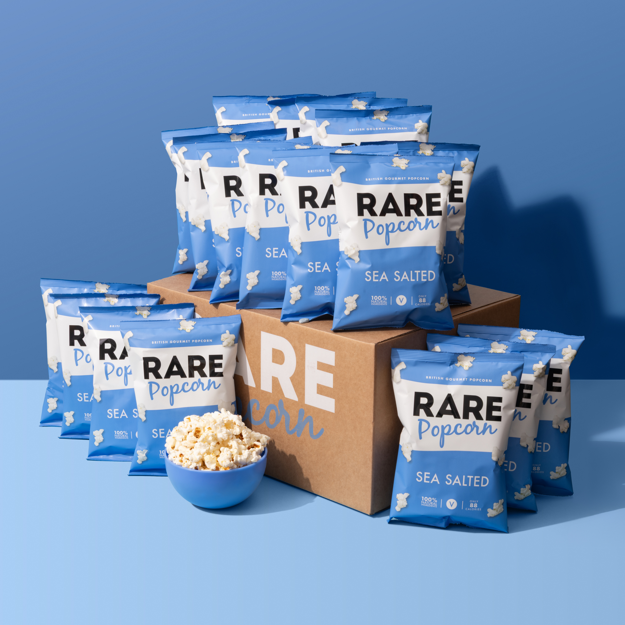 Sea Salted Popcorn - 18 Packs