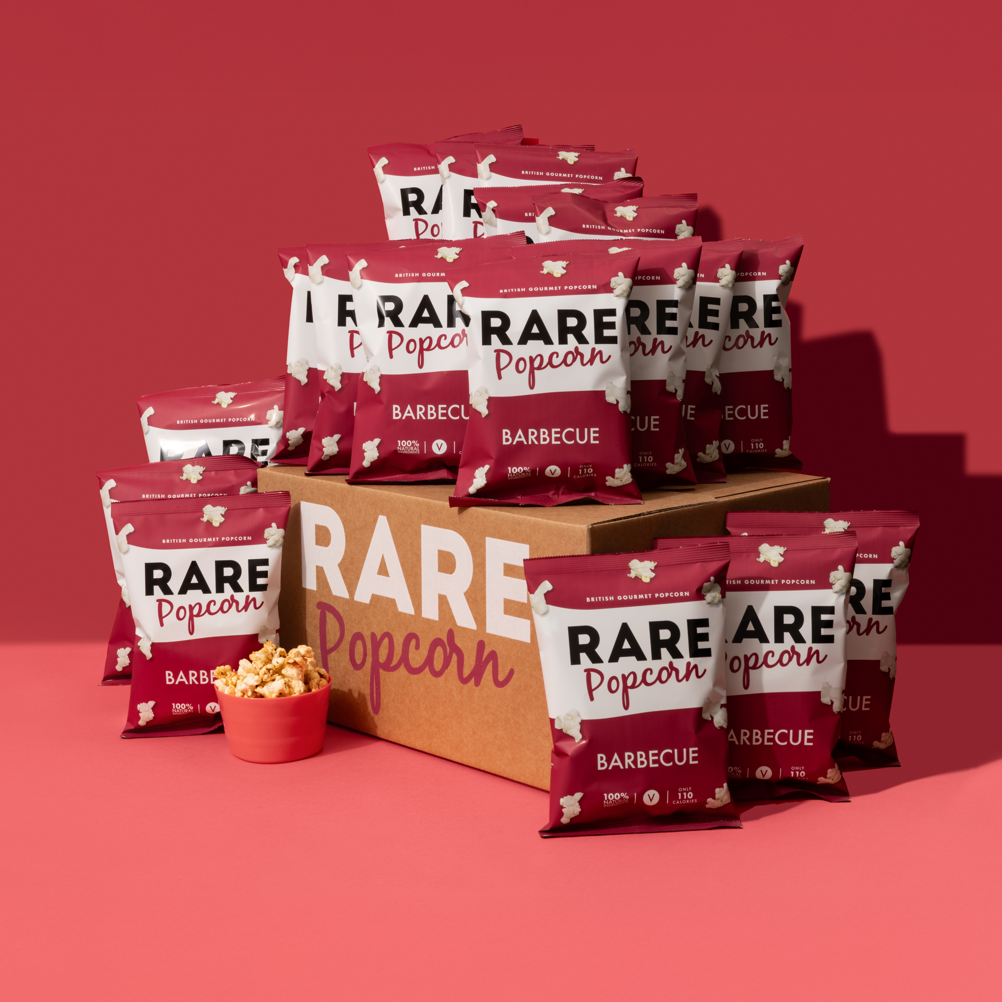 Barbecue Popcorn Case - 18 packs